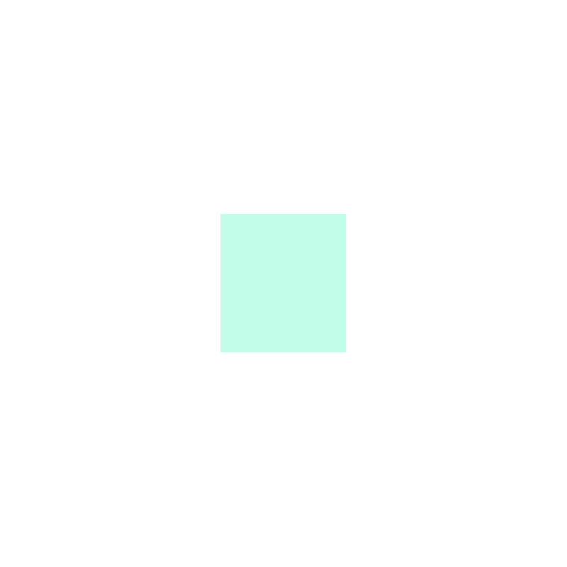 PIQUE GLOW CF 65% POL 35% ALG  135 CMS MENTA