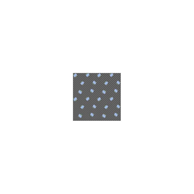 POLO CHAMBRAY CF FSIA 100% ALG  150 CMS N0112 NEGRO