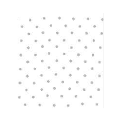 ORGANDI ROYAL CF FSIA 65% POL 35% ALG  135 CMS BLANCO-PUNTOS