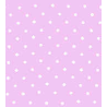 ORGANDI ROYAL CF FSIA 65% POL 35% ALG  135 CMS LILA-PUNTOS