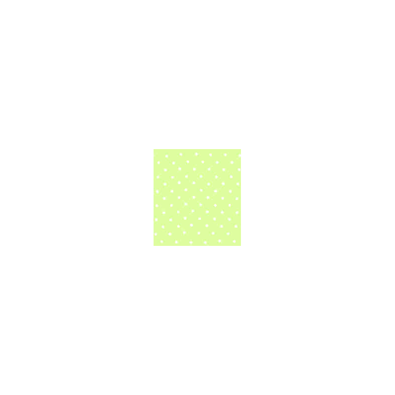 ORGANDI ROYAL CF FSIA 65% POL 35% ALG  135 CMS VERDE-PUNTOS