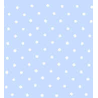 ORGANDI ROYAL FSIA 65% POL 35% ALG H. EN EL SALVADOR 135 CMS CIELO-PUNTOS